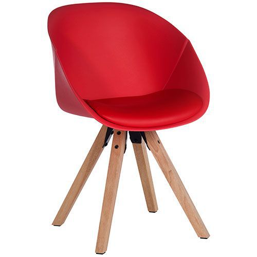 Office Reception Tub Chairs - Pack of 2 - Plastic Shell - Eames