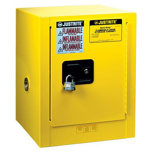 Justrite Self Close Countertop Flammable Storage Cabinet