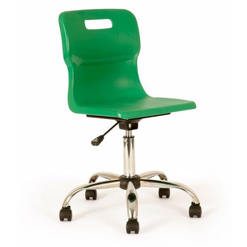 Plastic School Chairs With Castors - 11 Years Plus - Titan