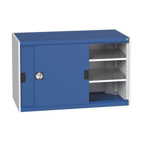 Bott Cubio Sliding Door Metal Storage Cabinet HxW 800x1300mm