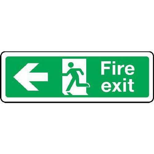 Fire Emergency Signs