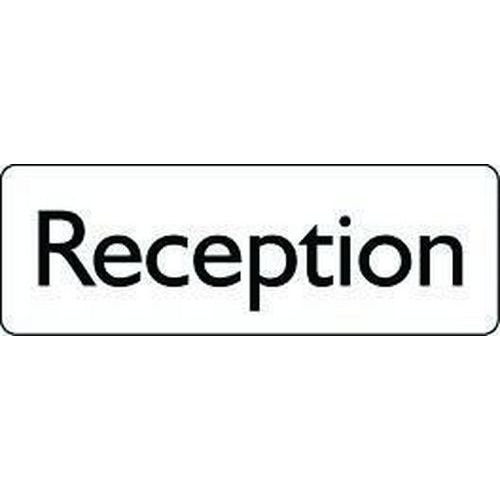 Reception Rectangular Sign