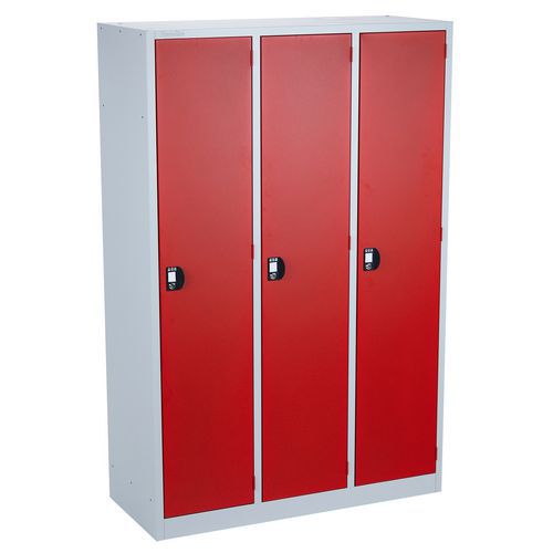 Modulo locker - 1 to 3 columns - On base - Manutan Expert