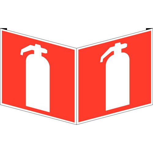 Fire safety sign - Fire extinguisher - Rigid