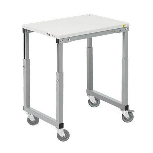 Mobile Workbench with Height Adjustable Capability - Industrial Use