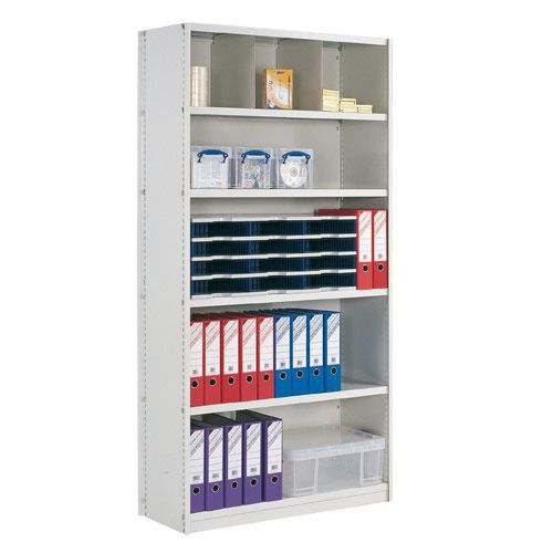 Closed Back Stormor Solo Shelving (2450h x 900w)