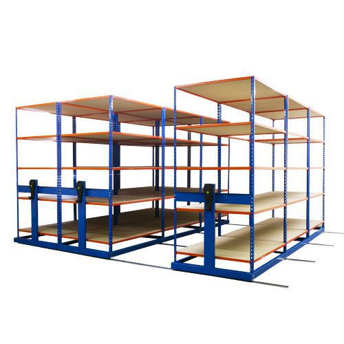 Rapid Mobile Shelving With 6 Bays Of Rapid 2 - (2010h x 3054w x 3760d) Rapid Mobile Shelving With 6 Bays Of Rapid 2 - (2010h x 3054w x 3760d)