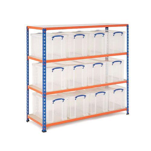 Really Useful Box Storage Unit With 12 Boxes