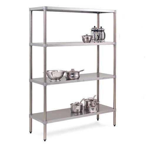 Stainless Steel Shelving Bays - 1800h 525d Stainless Steel Shelving Bays - 1800h 525d