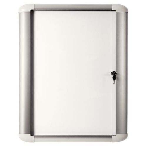 Mastervision indoor enclosed bulletin board - Aluminium board - Glass security door