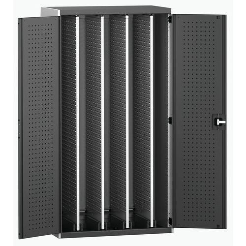 Bott Cubio Tool Cabinet With 4 Louvre Storage Sliding Panels WxD 1050x650mm