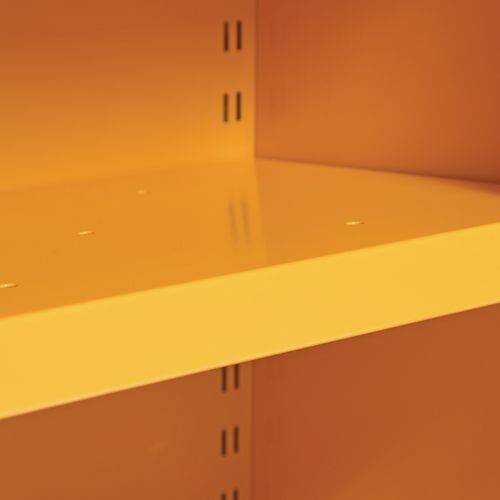 Yellow Additional Shelf For Flammable COSHH Cabinets