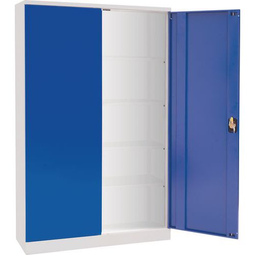Flat-Pack Metal Storage Cupboards - 1950mm High - Manutan Expert