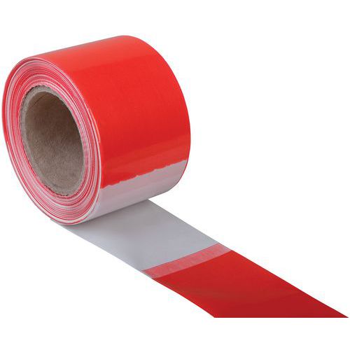 Red/white boundary tape - Crash Stop