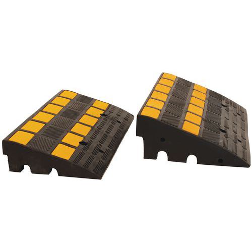 Rubber pavement ramp - Crash stop®