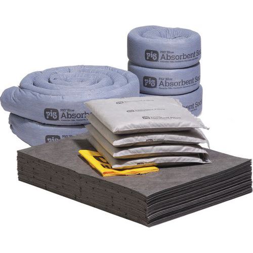 Clear Cube Bag Spill Kit for Emergency Spill Response