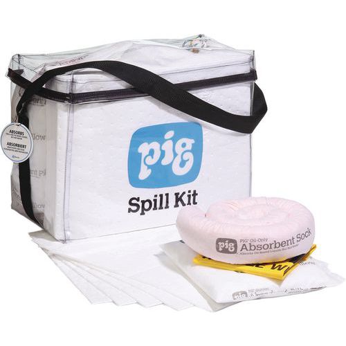 Clear Cube Bag Spill Kit