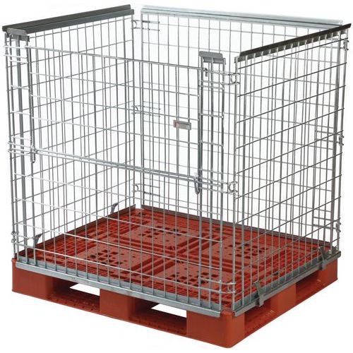 Stackable Euro Pallet Cages