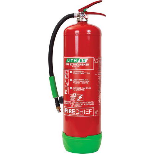 Fire Extinguisher For Lithium Ion Battery Fires - Safety Equipment