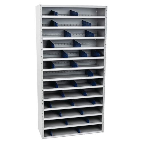 Cabinet with compartments - Depth 40 cm - Manutan Expert