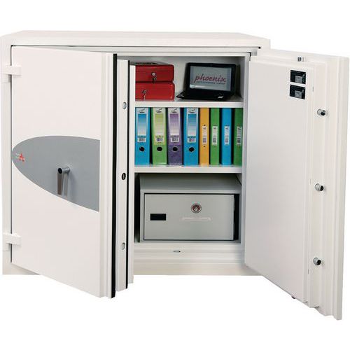 Office Cupboard & Safe - Key Locking - Fire Resistant - Phoenix