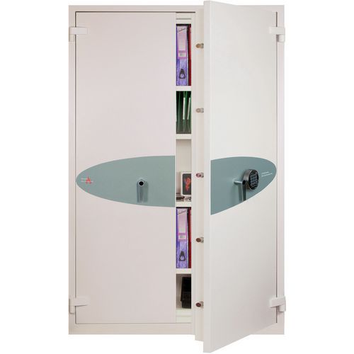 Office Cupboard & Safe - Fingerprint Lock - Fire Resistant - Phoenix