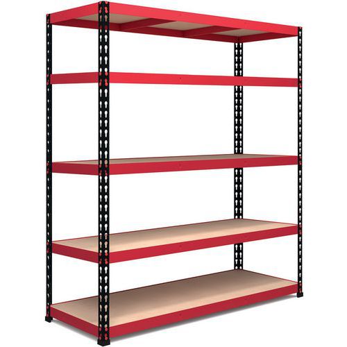 RB Boss 150kg Garage Shelving - 5 Tier HxWxD 1980x1600x600mm