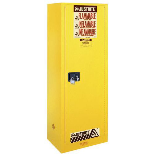 Justrite Slimline Flammable Storage Cabinet 1651x591x864mm