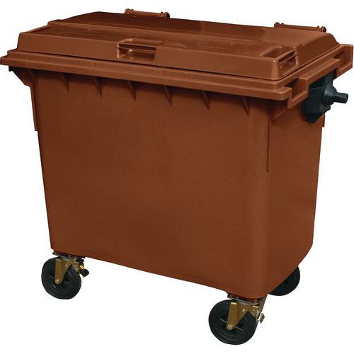 Large Four Wheel Wheelie Bin - 660L