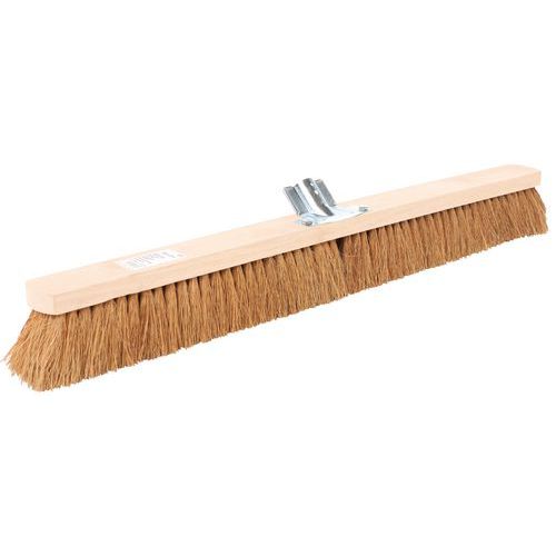 Natural Fibre Stiff Bristle Broom Head - Manutan Expert