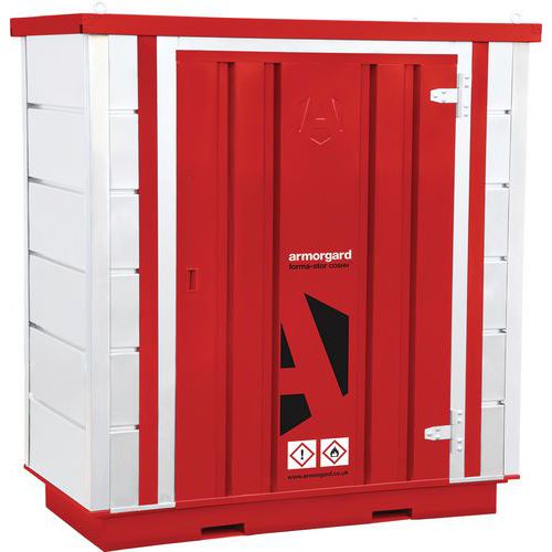 Flat-pack Armorgard FormaStor COSHH Compliant Walk-in Storage Unit