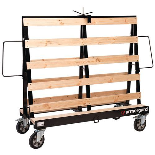 Armorgard Trolley For Transporting Up To 24 Boards & Sheets - LoadAll