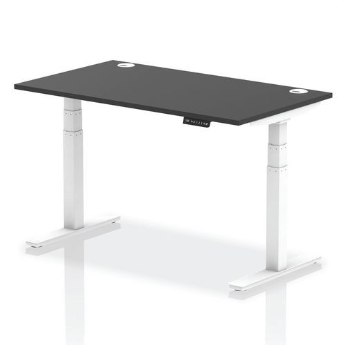 Electric Height Adjustable Desk - Black Tops - Sit/Stand Desks - Air