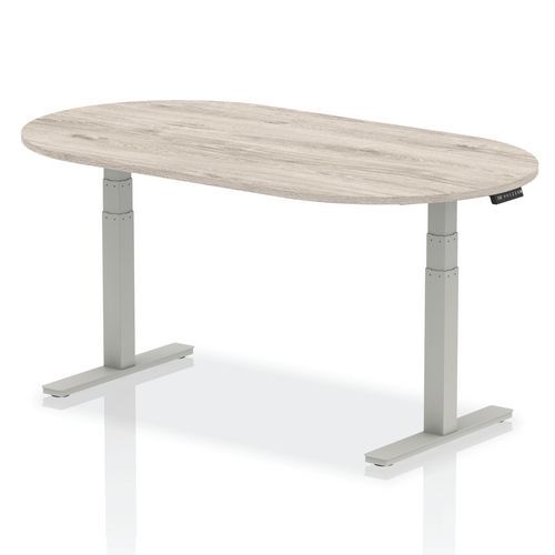 Height Adjustable Office Table/Meeting Desk - 180-240cm High - Impulse