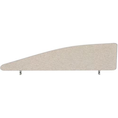 Office Acoustic Angled Desk Screen/Divider - Absorbs Sound - Impulse+