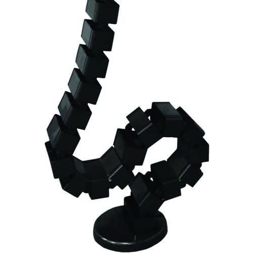 Impulse Height Adjustable Desks Black Cable Spine Accessory