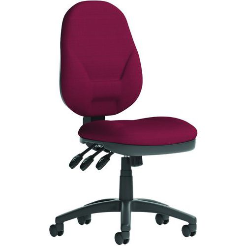 Ergonomic Home/Office Chair - Mobile - Fabric/Mesh Backs - Eclipse+ XL