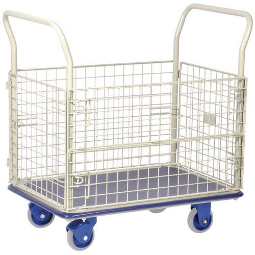 Mesh Container Platform Trolleys