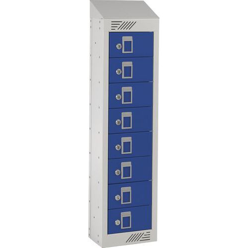 Mobile Phone Locker - 4 Or 8 Doors - PPE/Personal Effects Storage