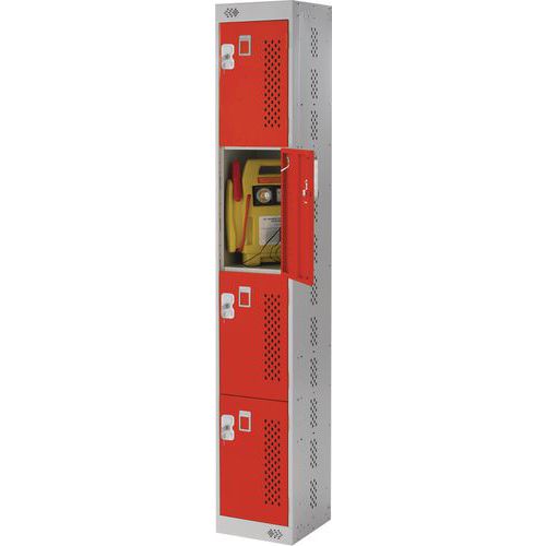 Charging Lockers - Tool Storage - 4 To 8 Industrial Metal Cabinets