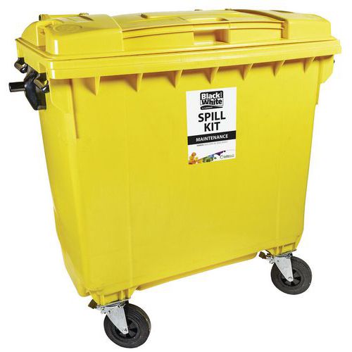 General Maintenance 4 Wheeled Spill Kits