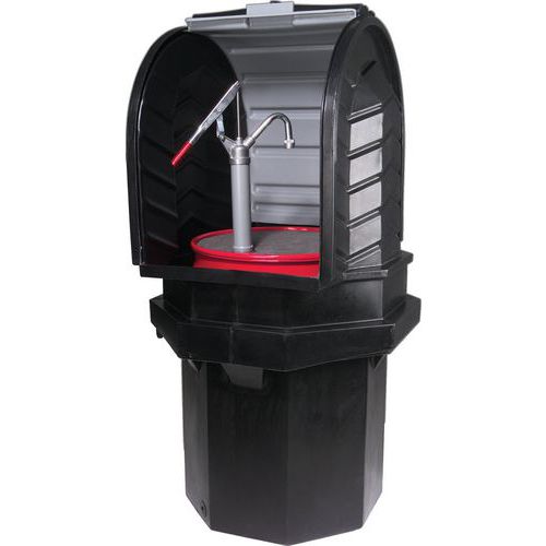 Roll Top Drum Storage