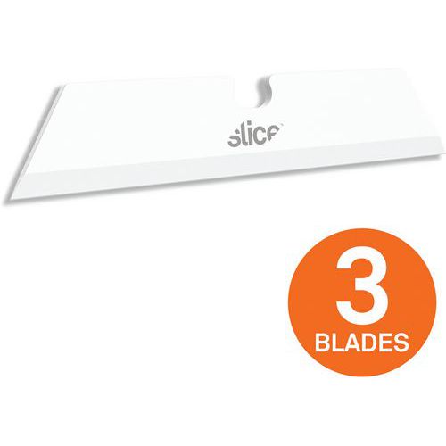 65mm Long Pointed Tip Ceramic Blades - Slice Utility Knives - Sharp
