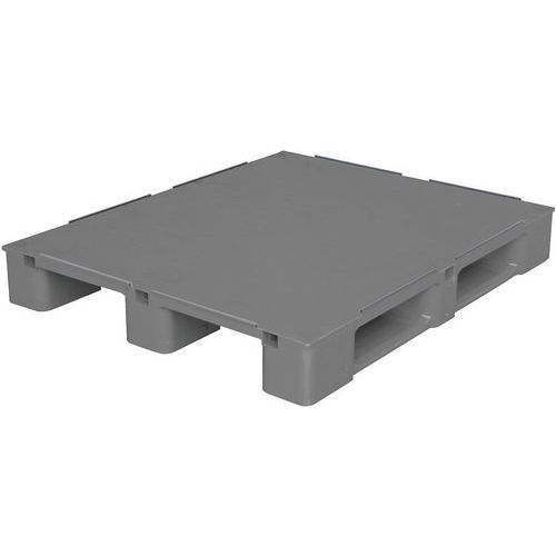Grey General Use Heavy Duty Plastic Pallets - Totebox Durable Design