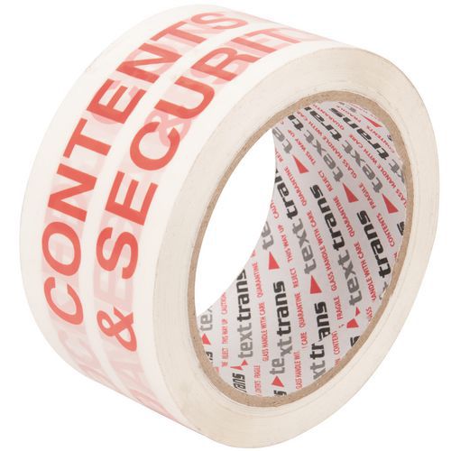 Packaging Tape - Printed Labels - 36 Rolls for Packaging & Shipping