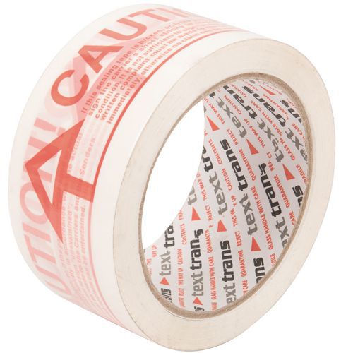 Packaging Tape - Printed Labels - 36 Rolls