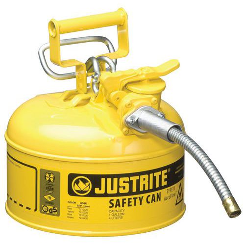 Type II AccuFlow safety can - Justrite