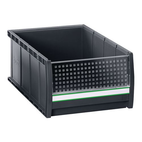Bottbox Storage Bins with Front Panels for Organization