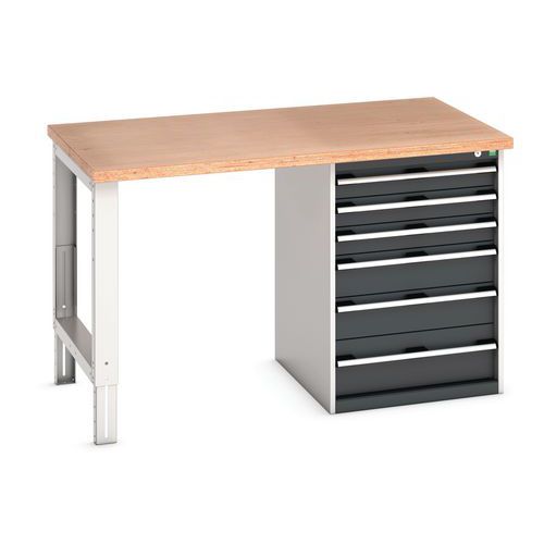 Bott Cubio Heavy Duty Workbench With MPX Worktop HxWxD 940x1500x900mm