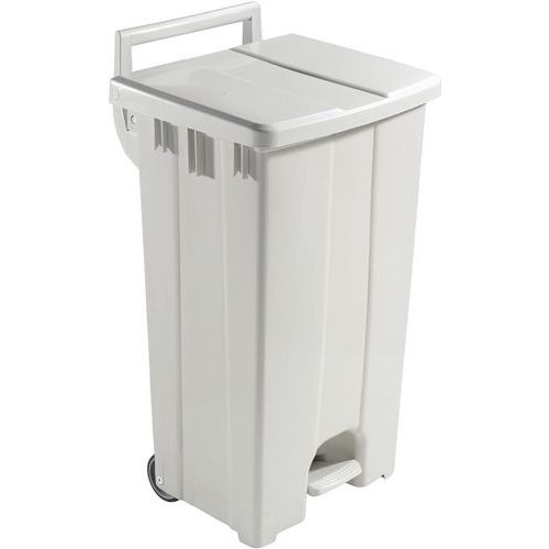 DERBY mobile pedal bin - 2 x 45 l - TTS